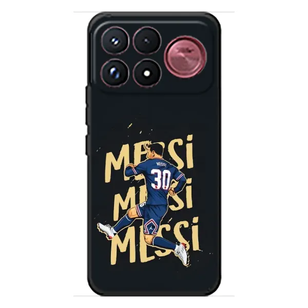 Чохол з принтом «Messi ПСЖ» для Xiaomi Poco F9 Ultra