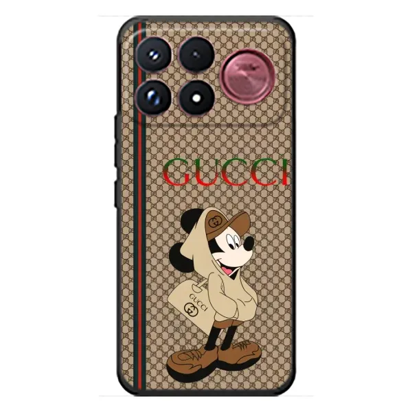 Чехол с принтом «Mickey GUCCI» для Xiaomi Poco F9 Ultra