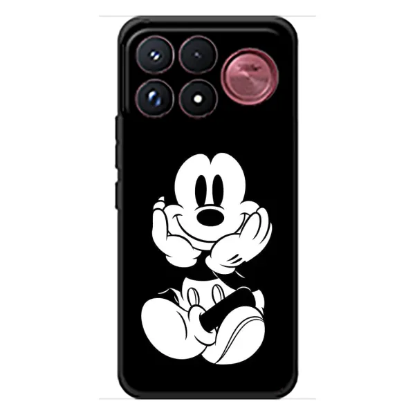 Чехол с принтом «Микки на черном» для Xiaomi Poco F9 Ultra