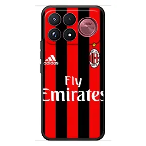 Чехлы для Xiaomi Poco F9 Ultra (VPrint) - Футбольные клубы (Milan)