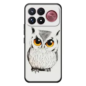 Чехол с птицами на Xiaomi Poco F9 Ultra (VPrint) (Милая Сова)