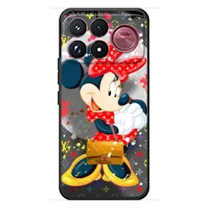 Чехол Disney Mouse Xiaomi Poco F9 Ultra (PREMIUMPrint) (Minni с бантиком)