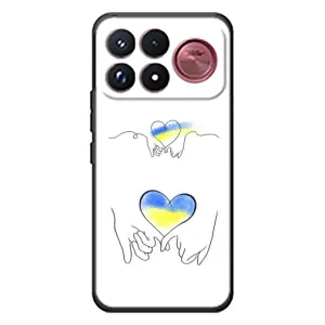 Чехол для Патриота Украины Xiaomi Poco F9 Ultra - (AlphaPrint) (Мир Украине)