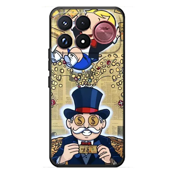 Чехол с принтом «Монополия Мен» для Xiaomi Poco F9 Ultra