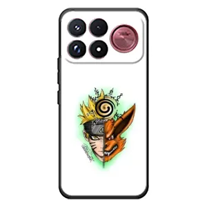 Naruto Anime Чехлы для Сяоми Поко Ф9 Ультра (AlphaPrint) (Наруто Курама)
