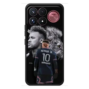 Чехол Неймар для Xiaomi Poco F9 Ultra (AlphaPrint) (Неймар Лев)