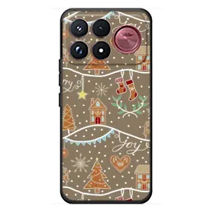 Чехол с принтом «Новогодние пряники» для Xiaomi Poco F9 Ultra