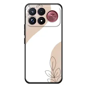 Силконовий чохол з принтом в квітах на Xiaomi Poco F9 Ultra