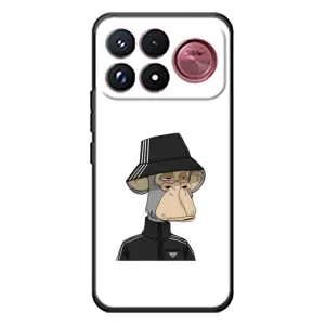 Чехлы с Обезьянами NFT для Xiaomi Poco F9 Ultra (AlphaPrint) (обезьяна NFT Adidas)
