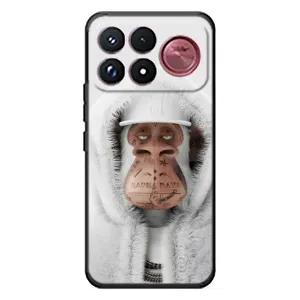 Чехлы с Обезьянами NFT для Xiaomi Poco F9 Ultra (AlphaPrint) (обезьяна NFT в тату)