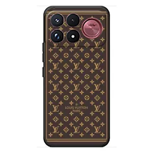 Чехлы Луи Витон для Xiaomi Poco F9 Ultra (AlphaPrint - LOUIS VUITTON) (обои LV)
