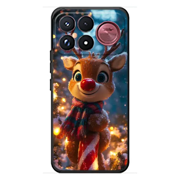 Чехол с принтом «Олень с шарфом» для Xiaomi Poco F9 Ultra
