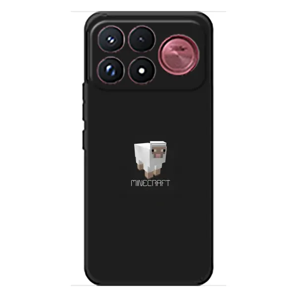 Чехол с принтом «Овечка Майнкрафт» для Xiaomi Poco F9 Ultra