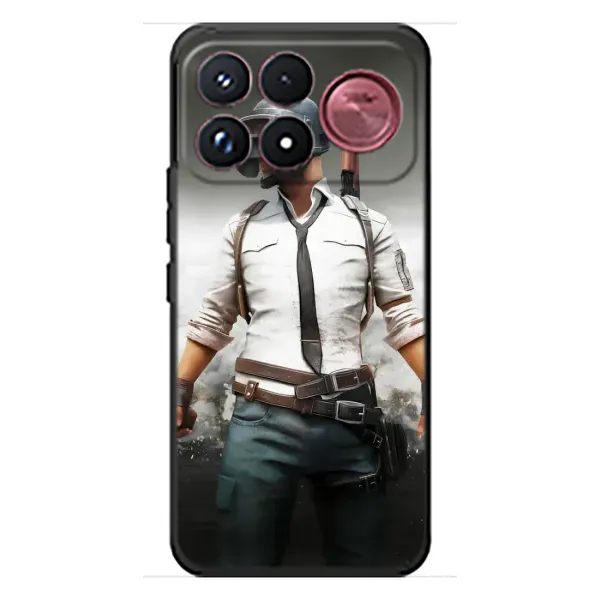 Чохол з принтом «Пабг мен» для Xiaomi Poco F9 Ultra