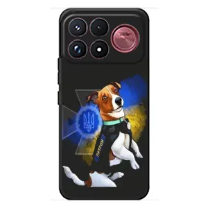 Чехлы с картинкой собаки Патрон для Xiaomi Poco F9 Ultra (AlphaPrint) (Патрон собачка)
