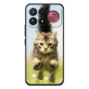 Чехлы с Котиками для Xiaomi Poco F9 Ultra (VPrint) (Прыжок кота)
