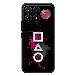 Чехол с принтом «Символы Игра кальмара» для Xiaomi Poco F9 Ultra