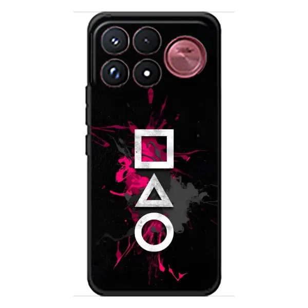 Чехол с принтом «Символы Игра кальмара» для Xiaomi Poco F9 Ultra