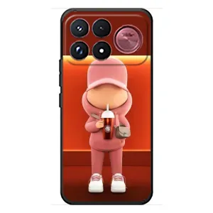 Крутые Чехлы Луи Виттон для Xiaomi Poco F9 Ultra (AlphaPrint) (С Кофе)