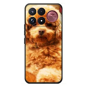 Чехлы с собаками для Xiaomi Poco F9 Ultra (VPrint) (Щенок Бишон)