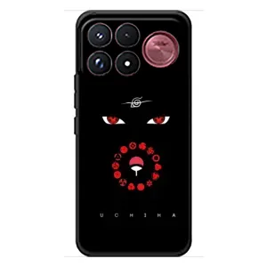 Чехлы на тему: Итачи Учиха для Xiaomi Poco F9 Ultra (AlphaPrint) (глаза Итачи)
