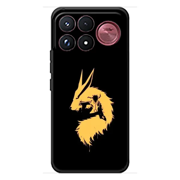 Чехол с принтом «силуэт Курама Наруто» для Xiaomi Poco F9 Ultra