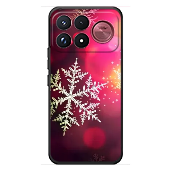 Чехол с принтом «Снежинка» для Xiaomi Poco F9 Ultra