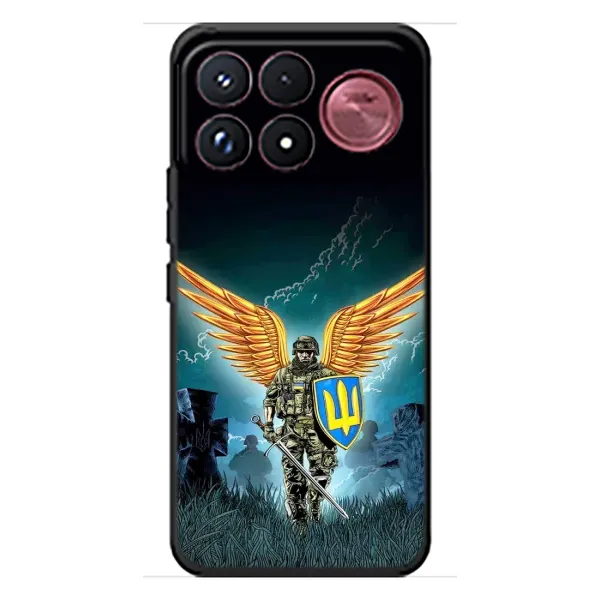 Чехол с принтом «Солдат ЗСУ» для Xiaomi Poco F9 Ultra