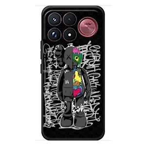 Чехлы для Xiaomi Poco F9 Ultra - Bearbrick Louis Vuitton (PREMIUMPrint) (Стиль Bearbrick)