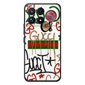 Брендновые Чехлы для Xiaomi Poco F9 Ultra - (PREMIUMPrint) (Стиль GUUCI)
