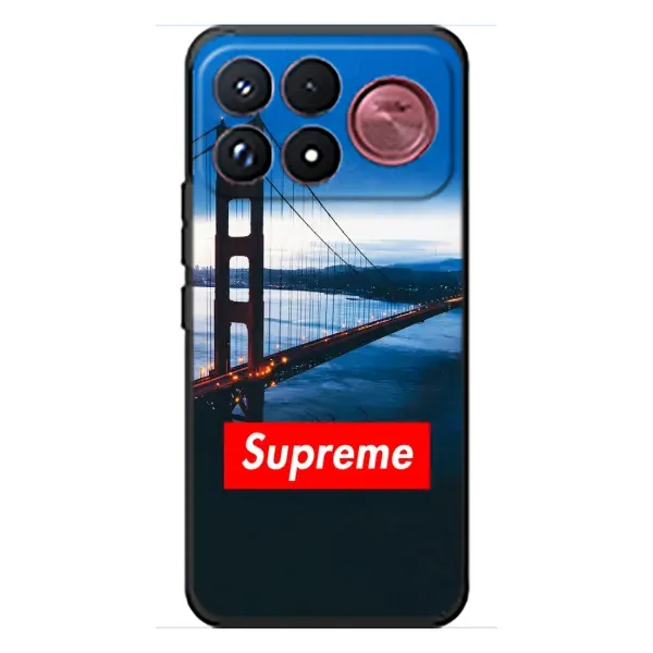 Чохол з принтом «Стиль Supreme» для Xiaomi Poco F9 Ultra