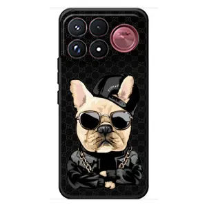 Чехлы с крутыми принтами для Xiaomi Poco F9 Ultra - (PREMIUMPrint) (Стильная собака)