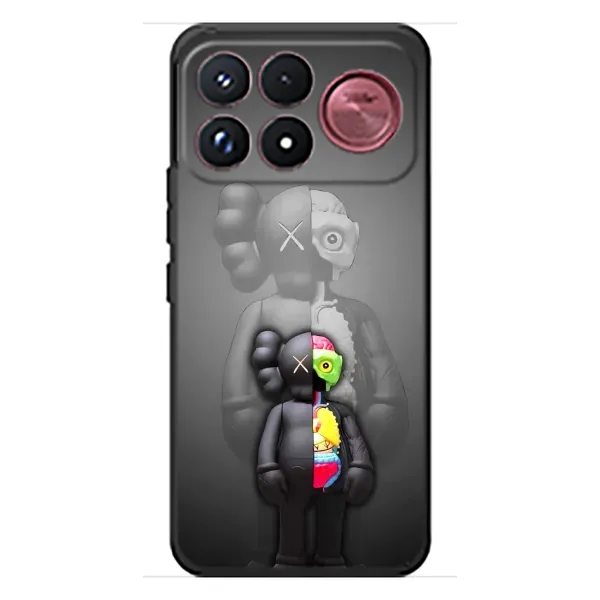 Чехол с принтом «Тело Bearbrick» для Xiaomi Poco F9 Ultra