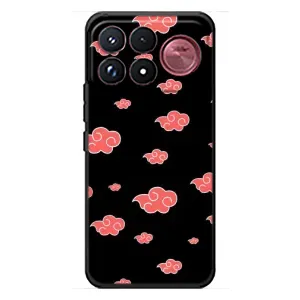 Чехлы Персонажи Аниме Наруто для Xiaomi Poco F9 Ultra (AlphaPrint) (Тучки Аниме)