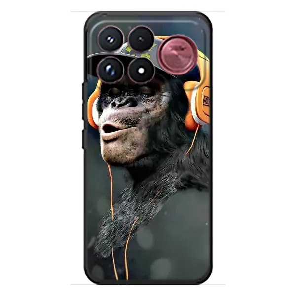 Чохол з принтом «В навушниках» для Xiaomi Poco F9 Ultra