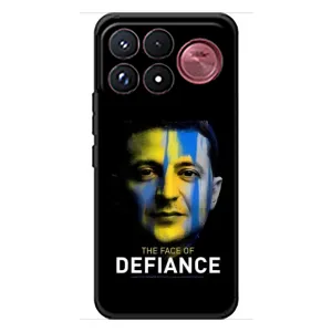 Чехол для Xiaomi Poco F9 Ultra (AlphaPrint - с принтом Зеленского) (В. Зеленский)