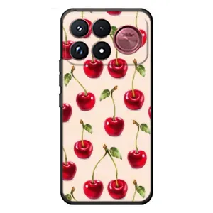 Чехлы с Фруктами для Xiaomi Poco F9 Ultra (VPrint) (Вишня)