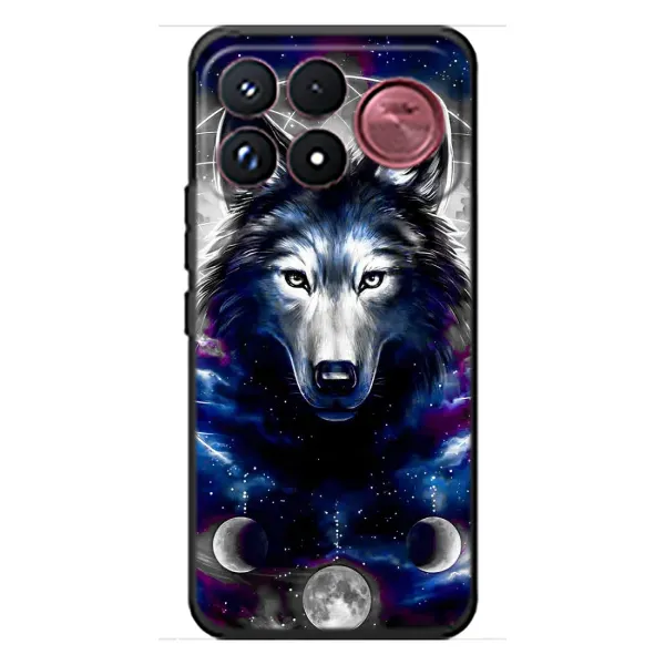 Чохол з принтом «Вовк» для Xiaomi Poco F9 Ultra