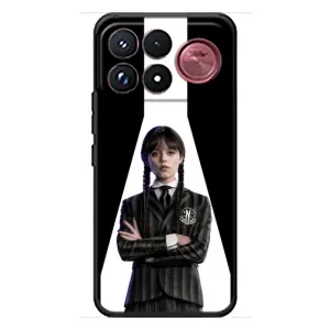 Чехлы Венсдей на Xiaomi Poco F9 Ultra Уэнсдей (AlphaPrint) (W-Wednesday)