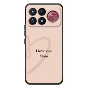 Чехлы для мамы на Xiaomi Poco F9 Ultra (Сердце маме)