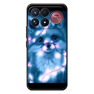 Чехлы с картинкой Лисички для Xiaomi Poco F9 Ultra (VPrint) (Яркая лисичка)