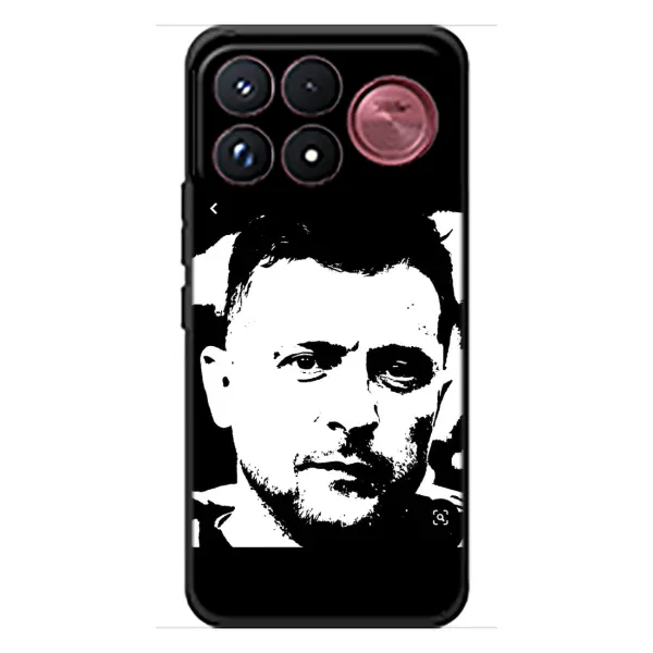 Чохол з принтом «Зеленский АРТ» для Xiaomi Poco F9 Ultra