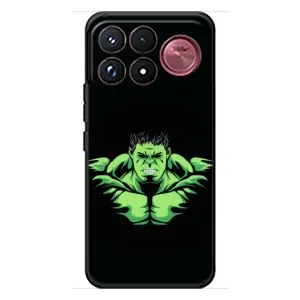 Чехлы с героями Марвел Xiaomi Poco F9 Ultra (VPrint) (Зелёный Халк)