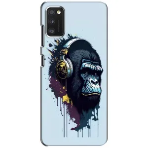 Чохол з Мавпами Xiaomi POCO M3 Pro (4G/5G) - (AlphaPrint) (Горила в навушниках)