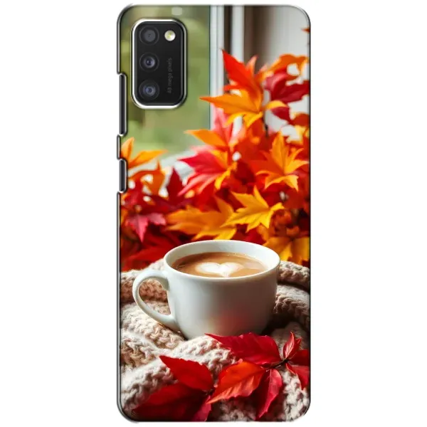 Чехол с принтом «Кофе и листья» для Xiaomi POCO M3 Pro (4G/5G)