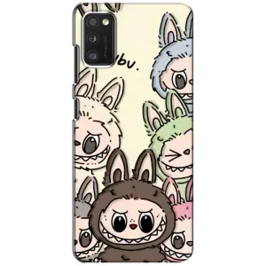 Чохол з Лабубу на Xiaomi POCO M3 Pro (4G/5G) (Золота мавпа Bored Ape)