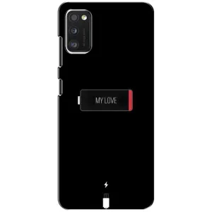 Чехлы для любимой на Ксіаомі POCO M3 Про (4G/5G) (VPrint) (Love battery)