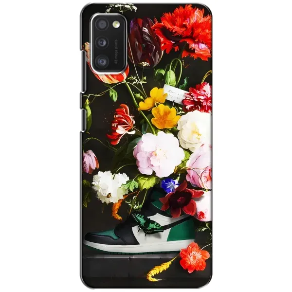 Чехол с принтом «Nike цветы» для Xiaomi POCO M3 Pro (4G/5G)