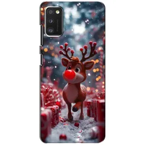 Яскравий чохол для Xiaomi POCO M3 Pro (4G/5G) з Зимові Оленята (Олень серед подарунків)