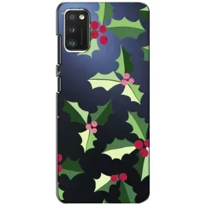 Зимні Чохли для Ксіаомі POCO M3 Про (4G/5G) - прозорий фон (Різдвяний фон)